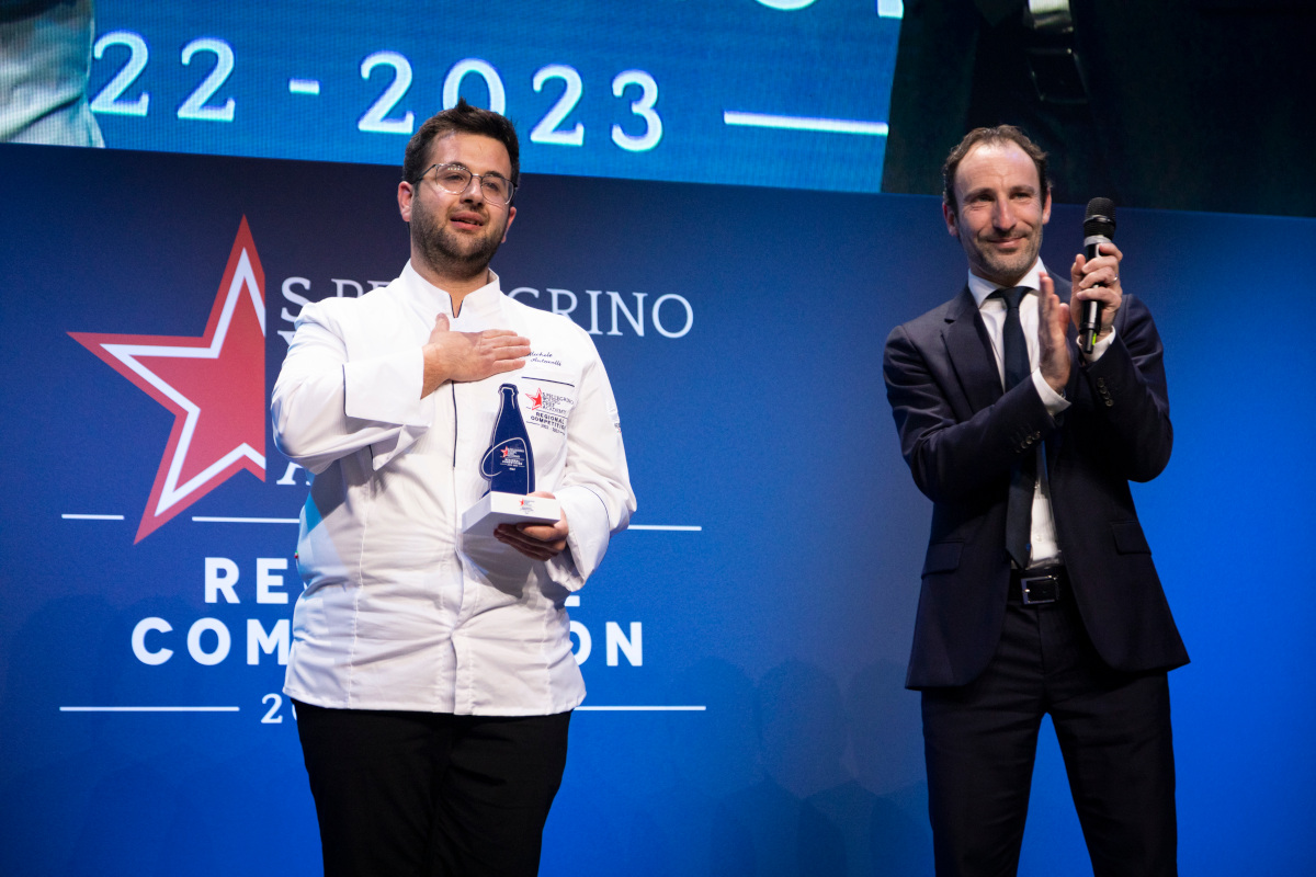 Giovani chef: S.Pellegrino premia Michele Antonelli